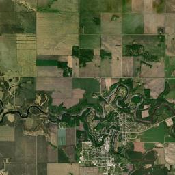 Red Lake Falls Satellite Map