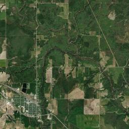 Englehart Satellite Map