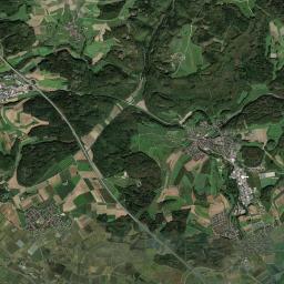 Aach Satellite Map