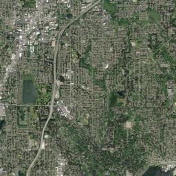 Brier Satellite Map