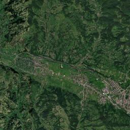 Comuna Vişeu de Jos Satellite Map
