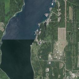 Bangor Trident Base Satellite Map