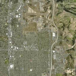 Town and Country Satellite Map