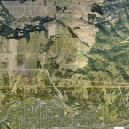 5818 North Del Rey Drive, Otis Orchards, WA Satellite Map