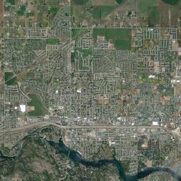 Post Falls Satellite Map