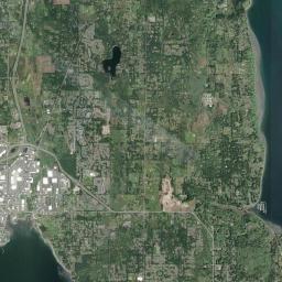 Kitsap County Satellite Map