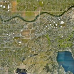 Liberty Lake Satellite Map