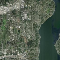 West Lake Sammamish Satellite Map