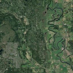 Ames Lake Satellite Map
