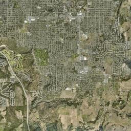 Spokane County Satellite Map
