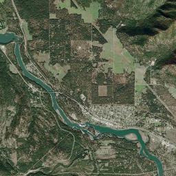 Thompson Falls Satellite Map