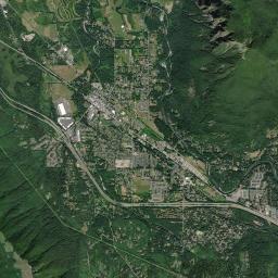 North Bend Satellite Map