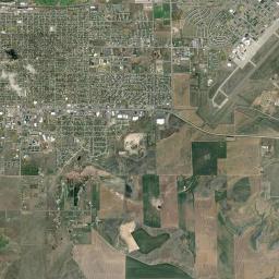 Malmstrom Air Force Base Satellite Map