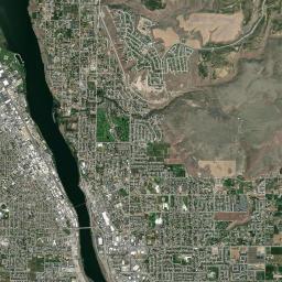 East Wenatchee Satellite Map