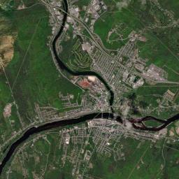 Edmundston Satellite Map