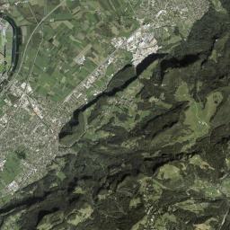 Politischer Bezirk Dornbirn Satellite Map