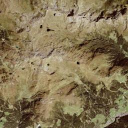 Gerlos Satellite Map