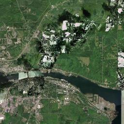 Houghton Satellite Map