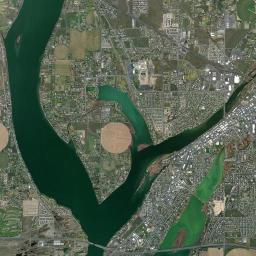 Moses Lake Satellite Map