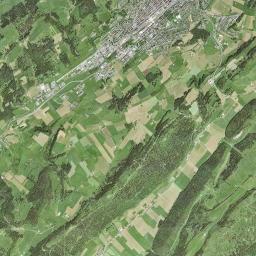 La Chaux-de-Fonds Satellite Map