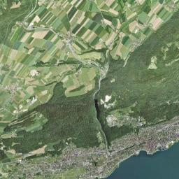Val-de-Ruz District Satellite Map