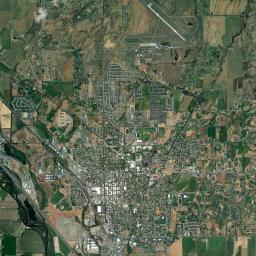 Ellensburg Satellite Map