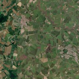 Les Landes-Genusson Satellite Map