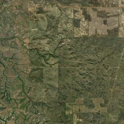 Wibaux County Satellite Map