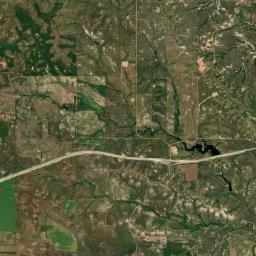 Golden Valley County Satellite Map