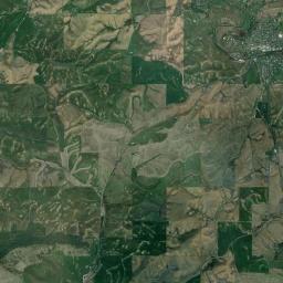 Palouse Satellite Map