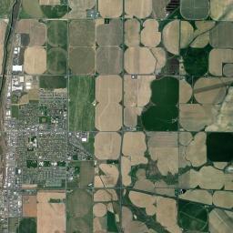Othello Satellite Map