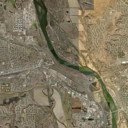 Memorial Highway Bismarck ND America Satellite Map