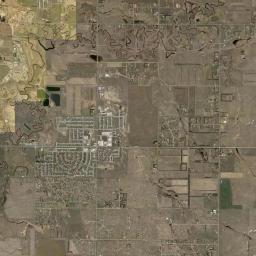 Lincoln Satellite Map