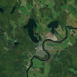 Ferme-Neuve Satellite Map