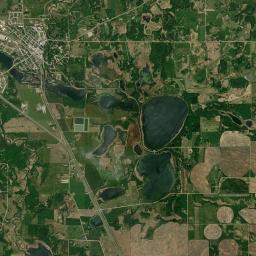 Frazee Satellite Map