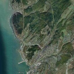 Korsakov Satellite Map