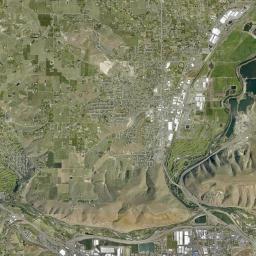 Selah Satellite Map