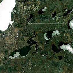 Cross Lake Satellite Map