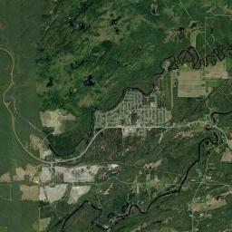 Dowling Satellite Map