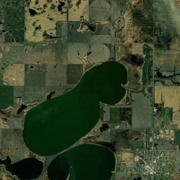 Napoleon Satellite Map