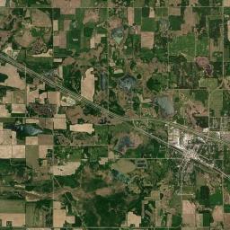 New York Mills Satellite Map