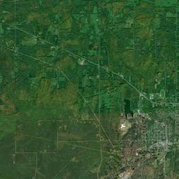 Hurley Satellite Map