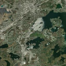 Greater Sudbury Satellite Map