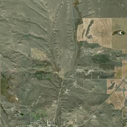 Wheatland County Satellite Map