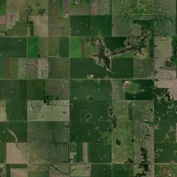 LaMoure County Satellite Map