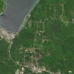 Munising Satellite Map