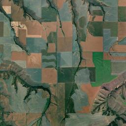 Garfield County Satellite Map