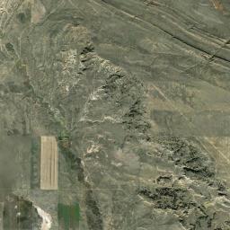 Golden Valley County Satellite Map