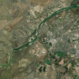 Miles City Satellite Map