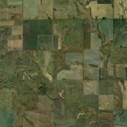 Hettinger County Satellite Map